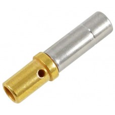 27052 - Socket terminal. Gold plated. (1pc)